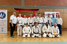 Erfolgreiche Verbandsprüfung des KBVD - 1. Kyu für unseren Trainer Arian!